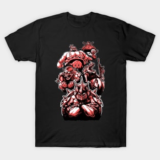 8-Bit Ninja Villains T-Shirt